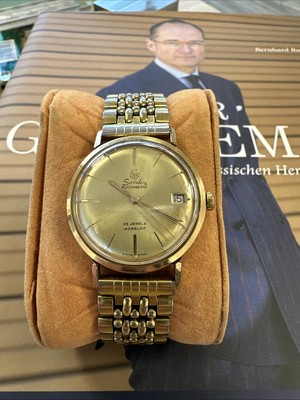 Echte Raritäten Vintage Watch SANDOZ Automatic 25 Herren Uhr Men Top Einwandfrei