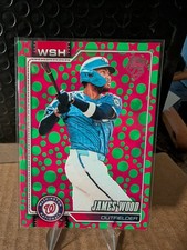 2026 Topps Series 1 James Wood Easter Polka Dot #349