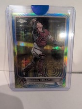 2022 Topps Chrome Sonic - Carson Kelly Blue & Yellow Sonic Pulse Refractor /75