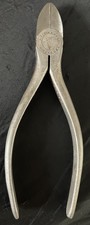 Vintage M Klein Sons 5-1/2" Diagonal Cutters Lineman Logo Chicago USA FREE S H