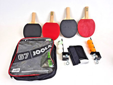 Joola Ping Pong Paddle Bundle 4x Set Table Tennis Paddles  Balls  Net