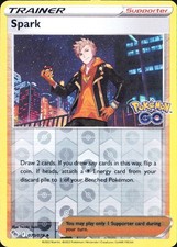 Spark PGO Pokemon GO #070/078 Uncommon Reverse Holo NM