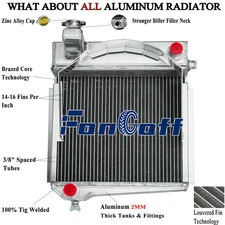 3ROW RADIATOR FOR 1958-1967 AUSTIN HEALEY SPRITE/1960~66 MIDGET 948-1098