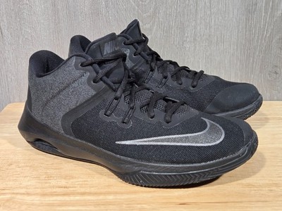 Nike Air Versatile II Mens 10 Black Gray Basketball Shoes Sneakers AA3819-002