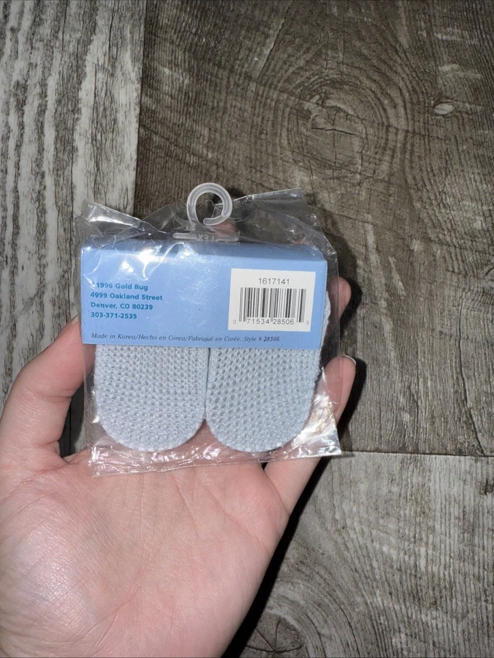 Botines de bebé vintage Gold Bug talla 0-3 meses ABC Foto 2 de 3