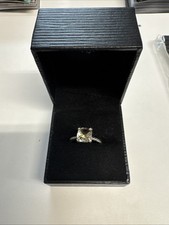 David Yurman Ring Silver Prasiolite Sz 7 Brand New With Defect
