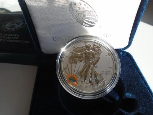 2019-S American Eagle One Ounce Silver Eagle Enhanced Reverse Proof Coin