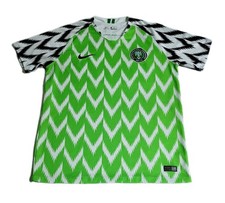 Nike Nigeria Soccer Football Federation Abuja World Cup 2018 Home Stadium Jersey