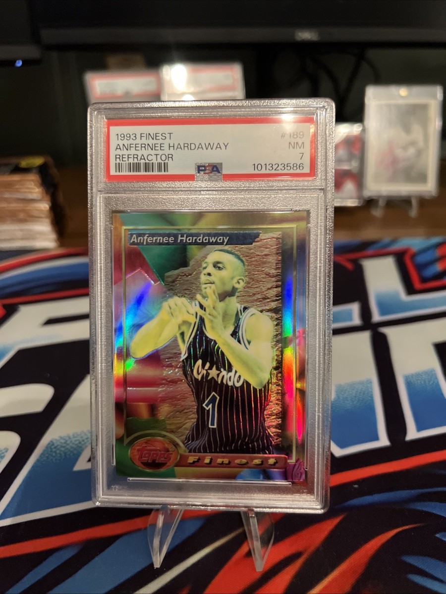 PSA NM 7】ANFERNEE HARDAWAY FINEST 【公式通販】