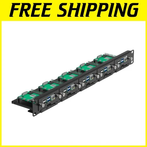 Front-Access SSD Bracket for Raspberry Pi Cluster