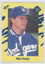 1990 Classic Update Yellow Travel Edition Mike Hartley #T63 0b4