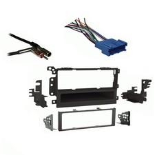 Fits Oldsmobile Bravada 98-01 Metra Single DIN Dash Kit w/ Harmony Radio Harness