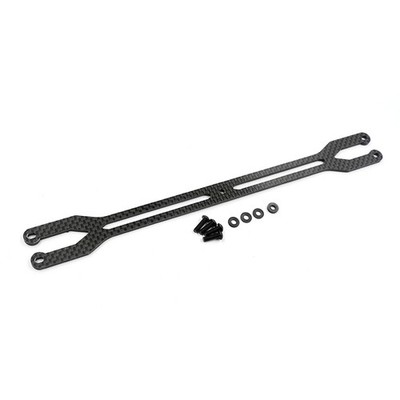 YEAH RACING TUNING CARBON TOP DECK FÜR TAMIYA TT-02 # TATT-079BK