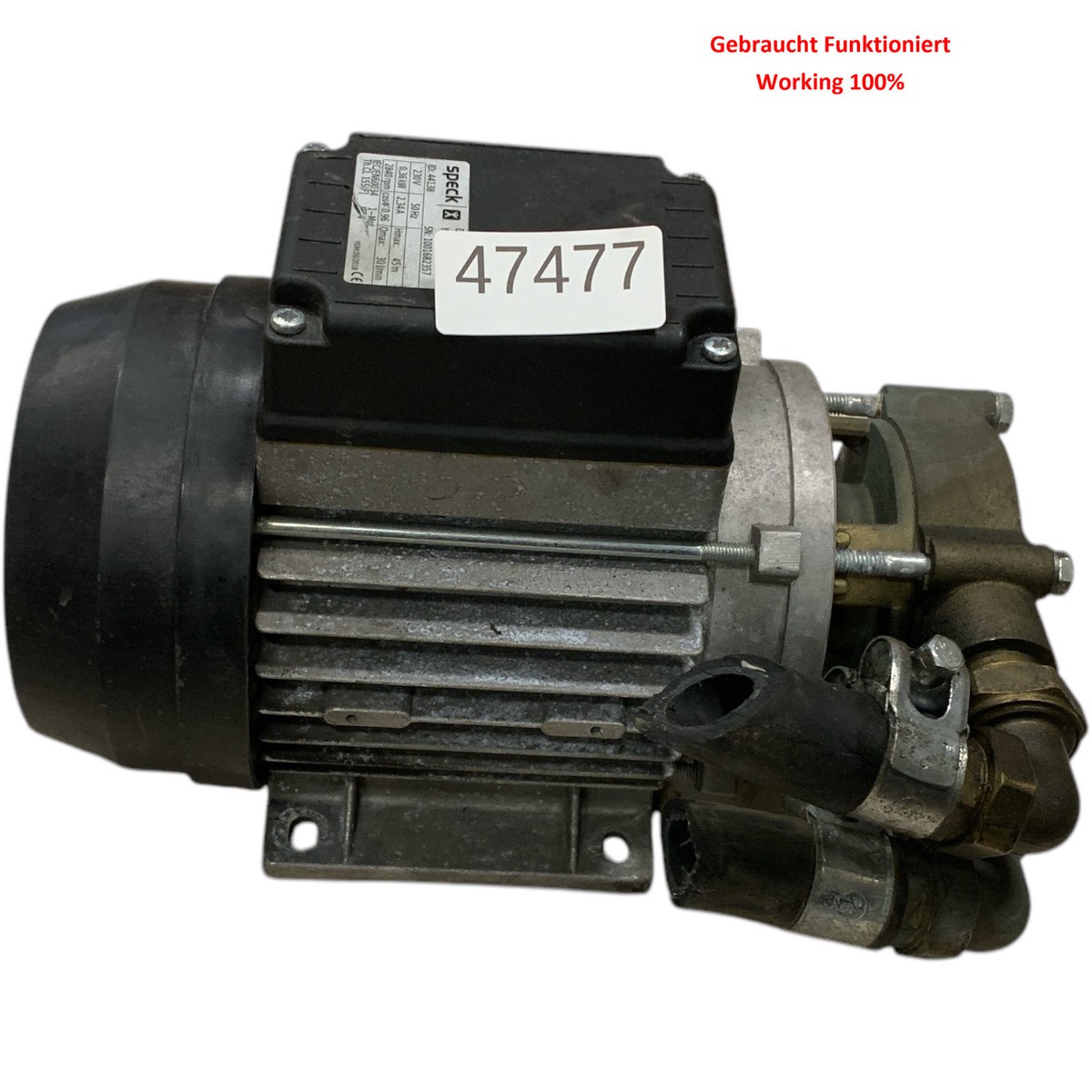 SPECK Pumpe Y-2051.0292 44138 Peripheralradpumpe Pumpe | eBay