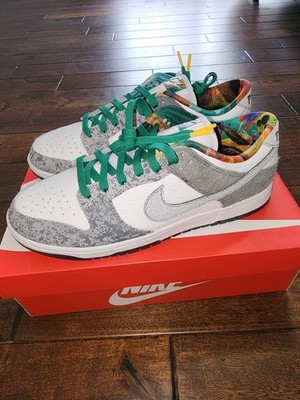 Nike SB Dunk Low ホワイト/グレー/グリーン Nike SB Dunk Low Chlorophyll BQ6817-011 | eBay