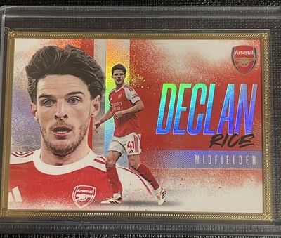 2026 Futera Fx Arsenal - Declan Rice 23k Gold Plated 1 Of 1 Landscape #GAL13