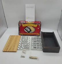 Dominos Cribbage Board Game Complete With Pegs