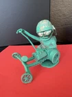 Vintage 1964 Louis Marx Weird-OHS Turquoise Plastic Digger Figure Hawk Model Co.