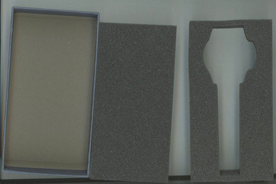 ess watch box lightly used in good condition 6 1/2'' x 3 3/8'' x 1 1/2'' B6-D2