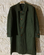 Vintage Steinbock Tiroler Loden pure wool classic olive green over coat 50R 2XL