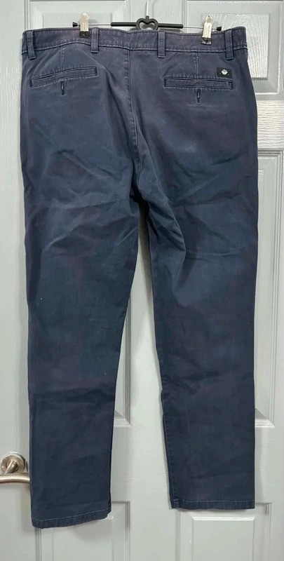 Dockers navy blue Ultimate Chino Smart 360 Flex trousers W34 L32