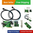 SAS HBA Card Compatible with LSI 9300-8i IT Mode & D3307 PCIe SATA Expansion ...