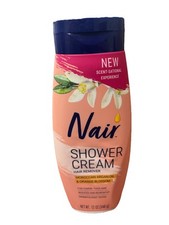 NAIR Shower Cream Hair Remover with Moroccan Argan Oil , hair removal cream 12oz