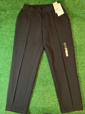 NWT $78 Calia Super Soft Black Scuba Tapered Pant w/ pockets- Medium