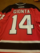 Brian Gionta signed Devils Jersey XXL