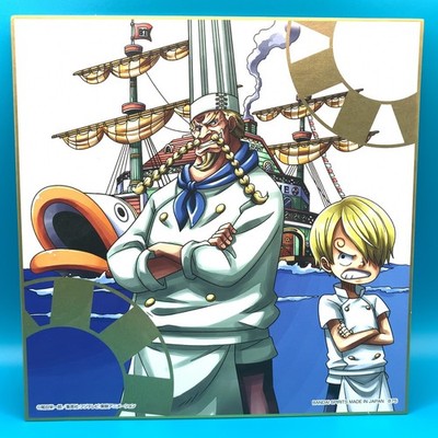 Sanji Zeff One Piece Shikishi Colored paper Anime Japan pp272