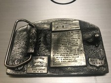 Vintage 1985 Historical Aircraft Limited Edition Belt Buckle 414 new never worn