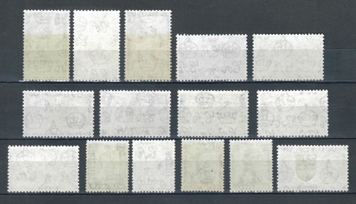 Sarawak 1955 Reina Isabel II Juego completo de sellos. MNH. Sg 188-202 - Imagen 2 de 2