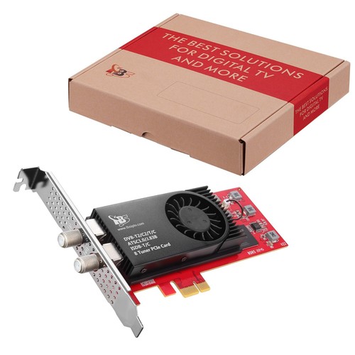 Tarjeta sintonizadora de TV TBS6209se DVB-T2/C2/T/C(J.83 A/B/C)/ISDB-T/C/ATSC1.0 digital - Imagen 6 de 6