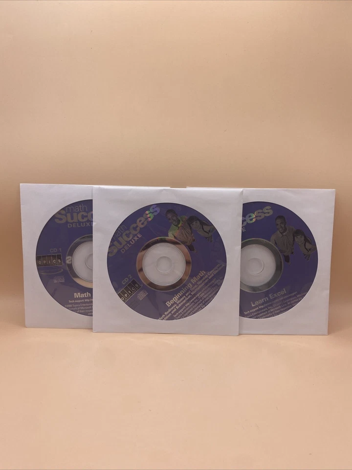 Math Success Deluxe 2007 • PC CD-ROM • Grades 4-12 • Topics Education - Image 3 of 4