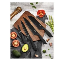 DEIK Knife Set High Carbon Stainless Steel Kitchen Knife Set 16 PCS w/ Stand New