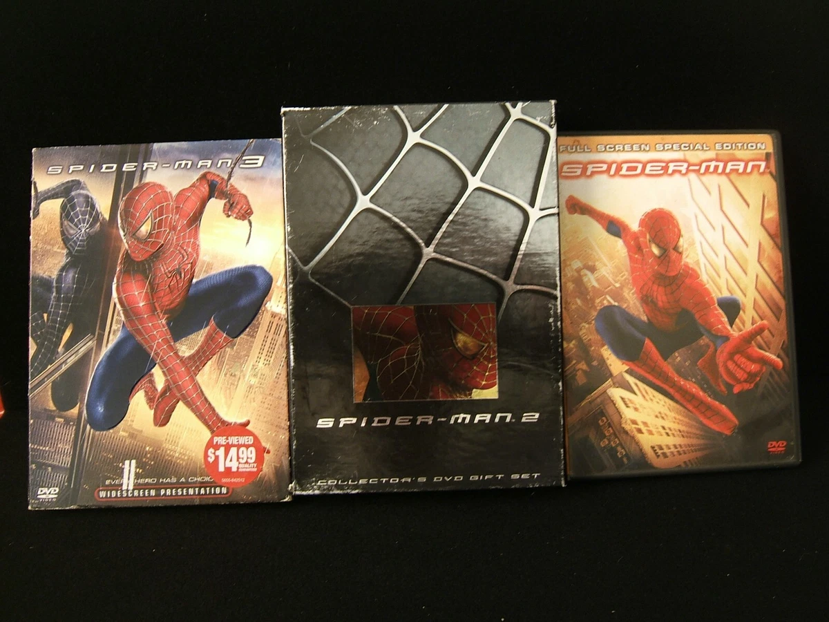 New Spider-Man 5 Film Set: Original Trilogy & Amazing 1-2 with Slipcover  (DVD)