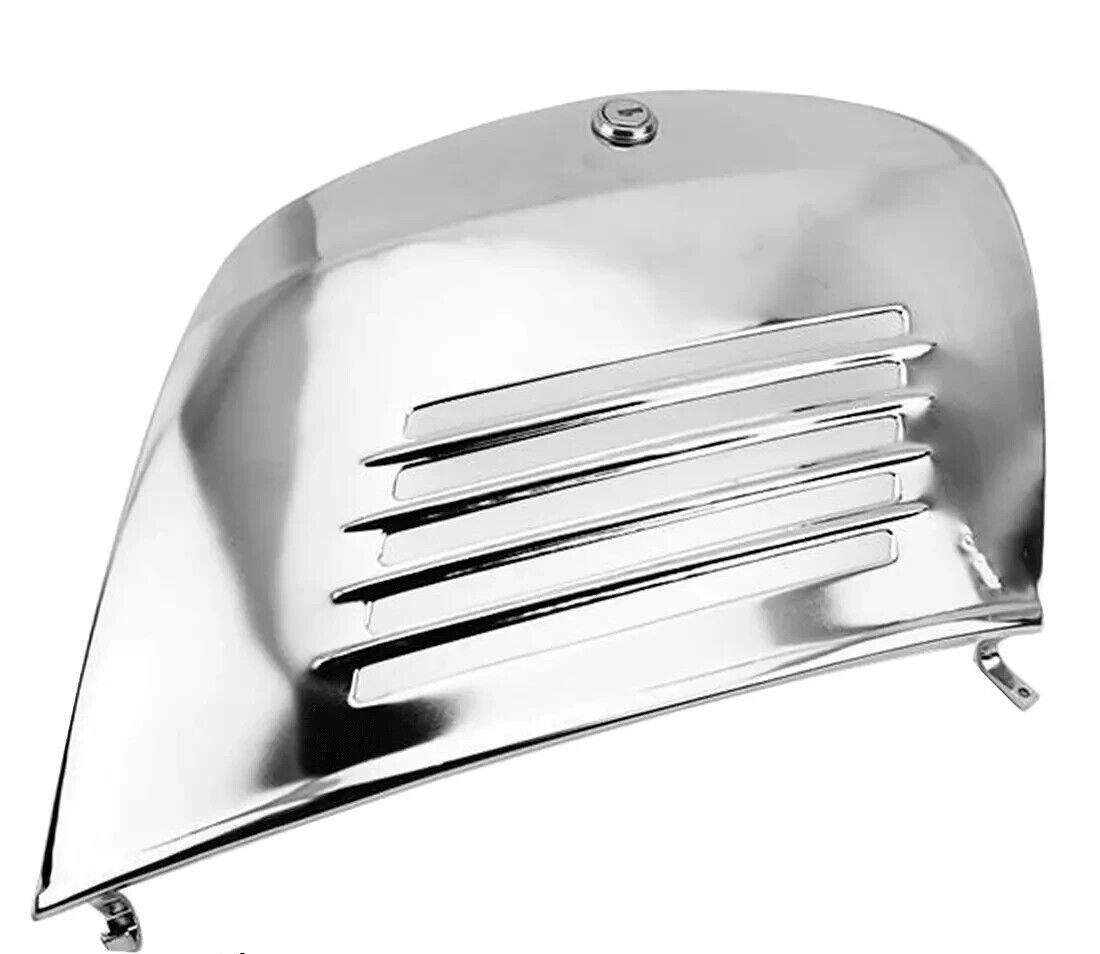 Chromed Engine Hood With Lock For Vespa 50/90/125 Primavera ET3 | eBay