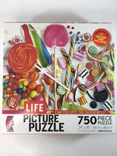CANDY IS DANDY - 750 pc PUZZLE, SWEET, SUGAR, SUCKERS, LICORICE, GUM, SOUR