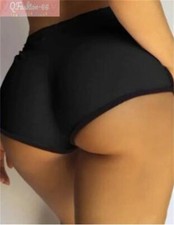 Women High Waist Yoga Shorts Push Up Booty Hot Pants Gym Sports Fitness Leggings