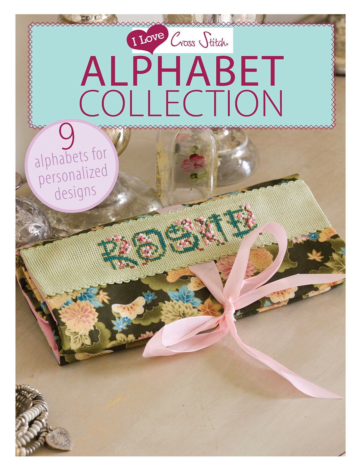 Cross Stitch Alphabet Collection: 9 Alphabets for personalized designs New