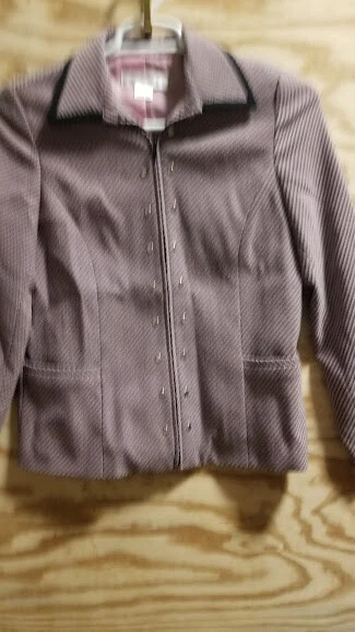 Blazer Rafael Casual Mujer Talla 8 Rayas Foto 2 de 4