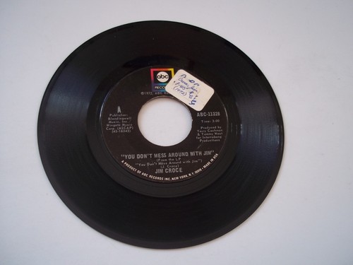 JIM CROCE You Don't Mess Around With Jim; Photos Memories 45 RPM 7" Record 1972 - Picture 3 of 6