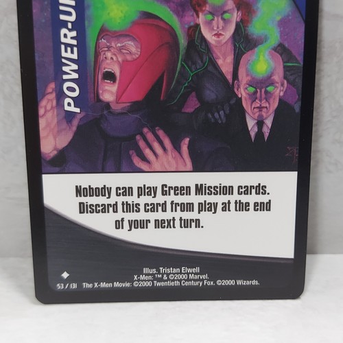 Marvel X-Men #53 Power Up Double Team Trading Card WOTC 2000 TCG CCG - Picture 3 of 6