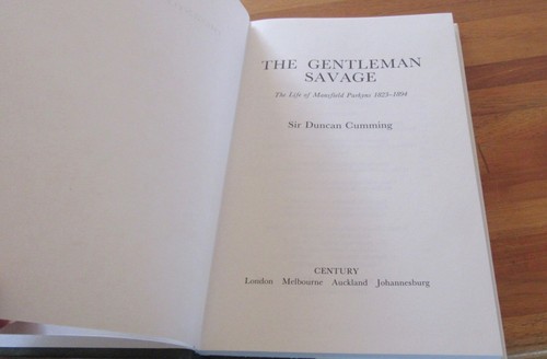 The Gentleman Savage ~ Duncan Canning. Life of Mansfield Parkyns ¡NUEVO! en MELB - Imagen 5 de 12