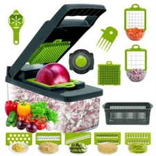 Multy Fuctional Vegetable Cutter Kitchen Slicer Potato Fruit Chopper Tool Set