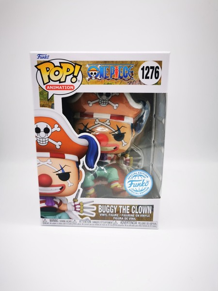 Funko Pop ☆Buggy The Clown☆ One Piece 1276 |Funko Exclusive Neu + Ovp-image