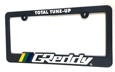 New GREDDY License Plate Frame 100% Genuine Universal 
