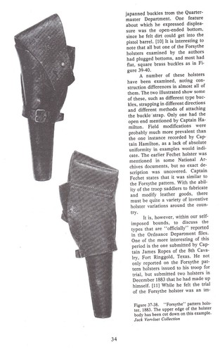 U.S. Single Action Cartridge Handgun Holsters 1870-1910 Book - Picture 10 of 12