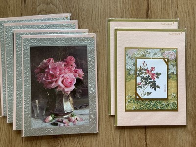 Lot of 6 Papyrus Valentine's day Greeting Cards - 2 different designs