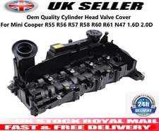 For Mini Cooper R55 R56 R57 R58 R60 R61 N47 1.6D 2.0D Cylinder Head Valve Cover